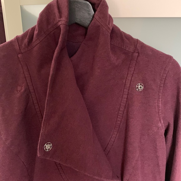 Lululemon sz 6 wrap sweater EUC - Picture 6 of 8